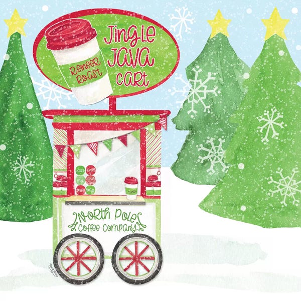 Evergreen Trees: Food Cart Christmas II - Jingle Java by Tara Reed