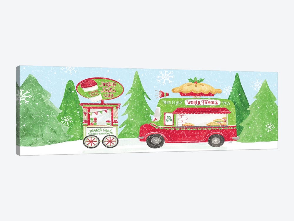 Food Cart Christmas I by Tara Reed 1-piece Art Print