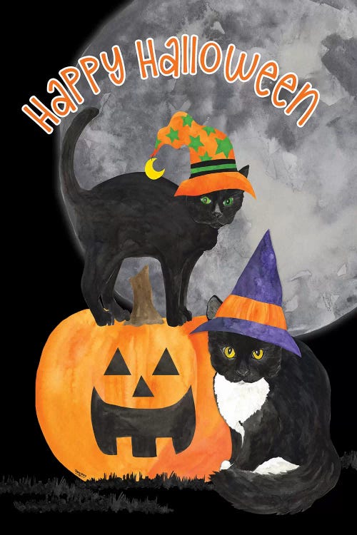 Fright Night Friends - Happy Halloween IV by Tara Reed wall art