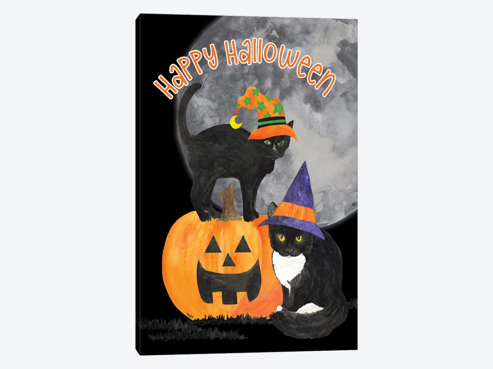 Fright Night Friends - Happy Halloween IV by Tara Reed 1-piece Canvas Wall Art