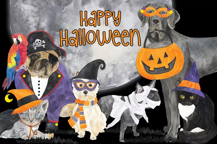 Fright Night Friends I by Tara Reed wall art