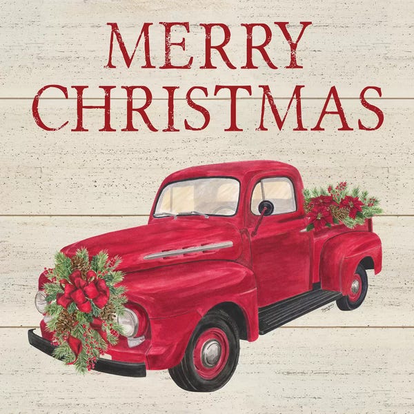 Tara Reed: Home for the Holidays - Red Truck by Tara Reed
