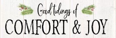 Peaceful Christmas - Comfort and Joy by Tara Reed multi panel art