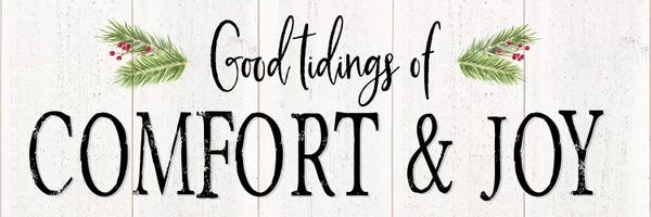 Holiday Décor: Peaceful Christmas - Comfort and Joy by Tara Reed