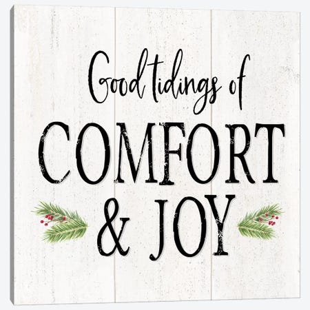 Peaceful Christmas II - Comfort and Joy Canvas Print #TRE164} by Tara Reed Canvas Artwork