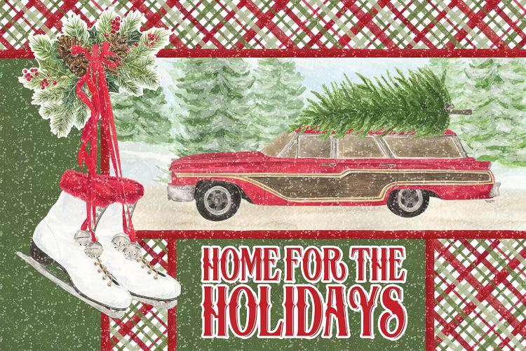 Sleigh Bells Ring - Home for the Holidays by Tara Reed wall art