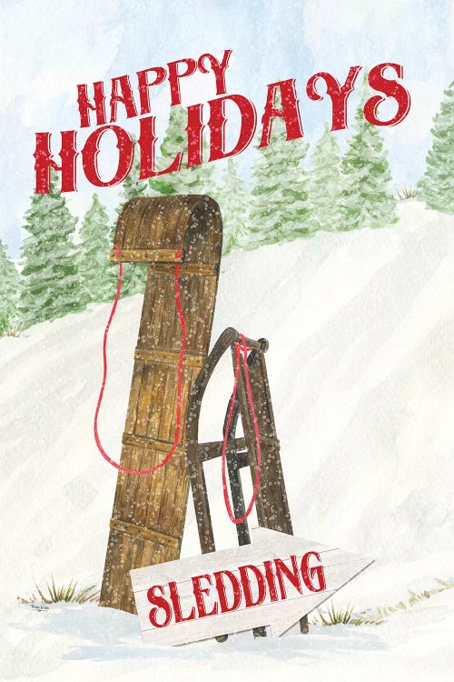 Sleigh Bells Ring - Patchwork by Tara Reed wall art