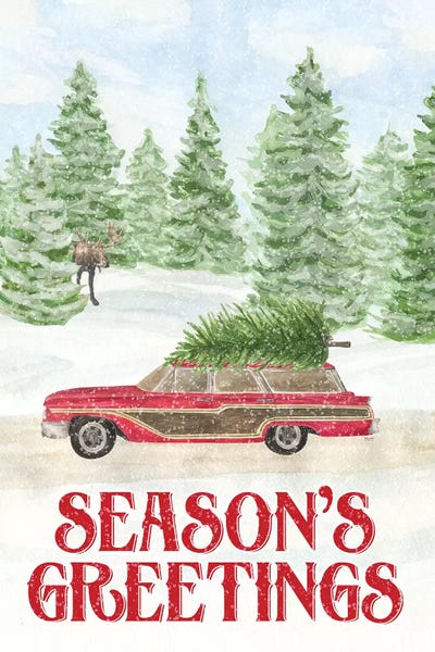 Evergreen Trees: Sleigh Bells Ring - Seasons Greetings by Tara Reed
