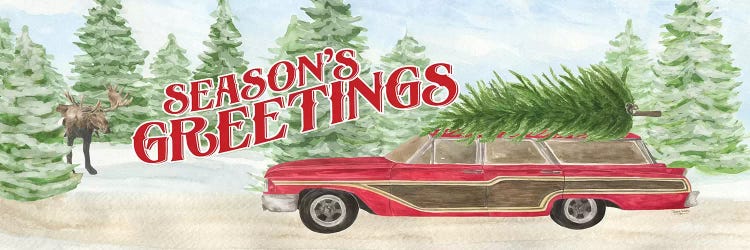 Sleigh Bells Ring - Tree Day by Tara Reed wall art