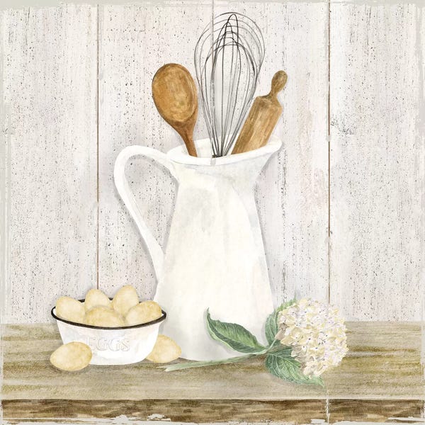 Tara Reed: Vintage Kitchen II by Tara Reed