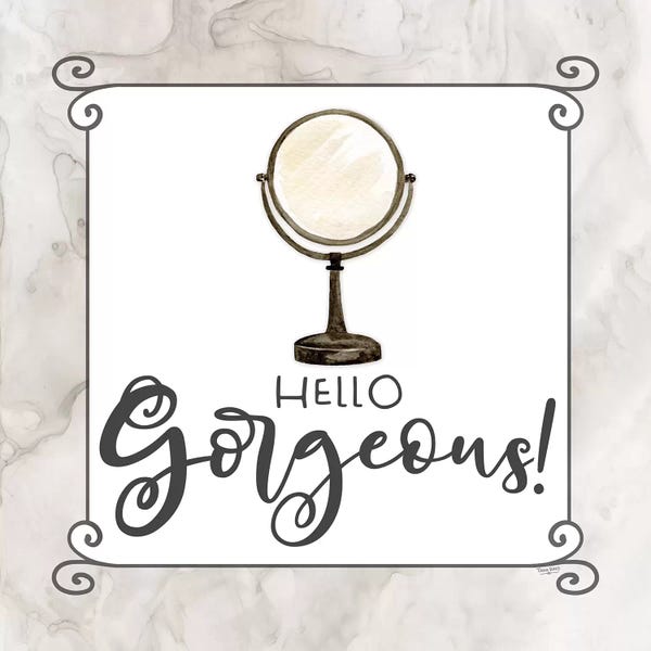 Tara Reed: Bath Humor Hello Gorgeous by Tara Reed
