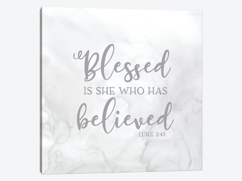 Girl Inspired -Blessed by Tara Reed 1-piece Canvas Wall Art