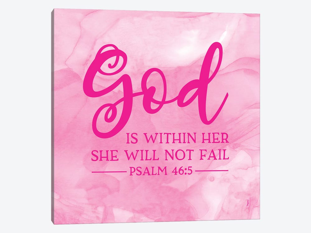 Girl Inspired- God Within by Tara Reed 1-piece Canvas Print