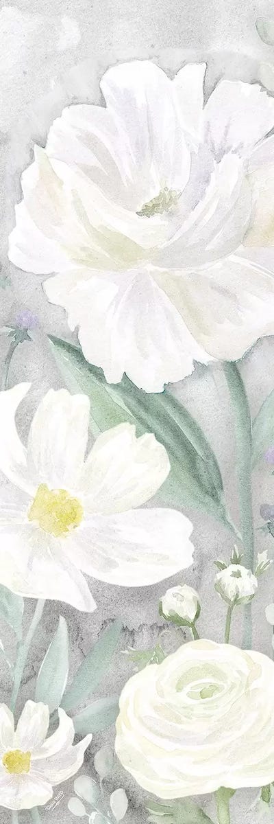 Peaceful Repose Gray Panel II by Tara Reed acrylic art print