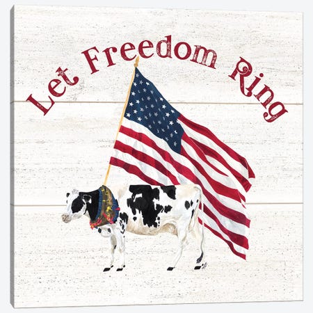 Let Freedom Ring II Canvas Print #TRE257} by Tara Reed Canvas Art