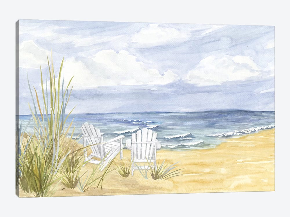 By the Sea Landscape 1-piece Canvas Print