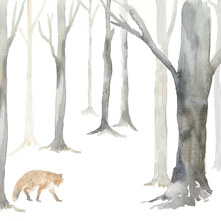 Winter Forest Fox