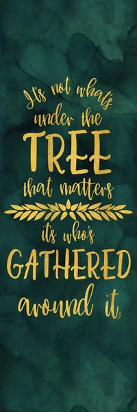 Tara Reed: All that Glitters panel IV-Under the Tree by Tara Reed