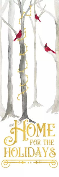 Home For The Holidays: Christmas Forest panel IV-Home for the Holidays by Tara Reed