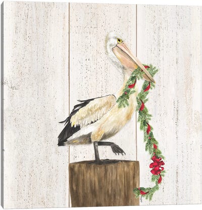 Christmas on the Coast II Canvas Art Print - Tara Reed