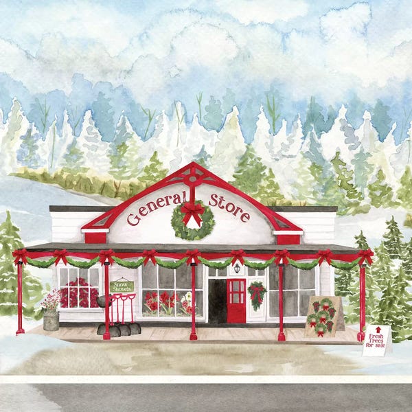 Christmas Signs & Sentiments: Christmas Village II by Tara Reed
