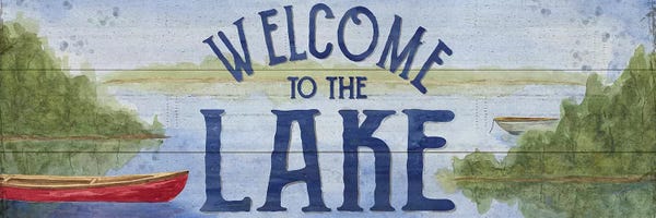 Tara Reed: Lake Living Panel I (Welcome Lake) by Tara Reed