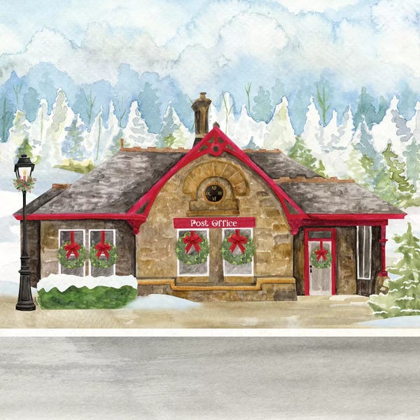 Vintage Christmas: Christmas Village III by Tara Reed
