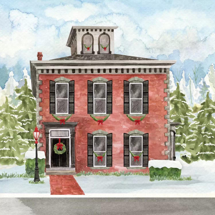 Christmas Village V by Tara Reed wall art