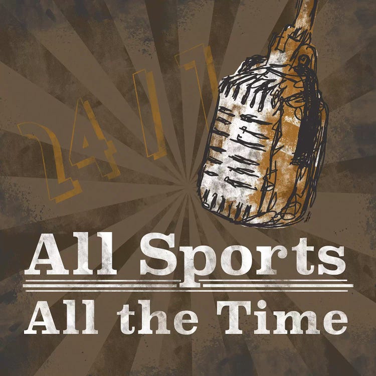 Sports Talk II by Tara Reed wall art