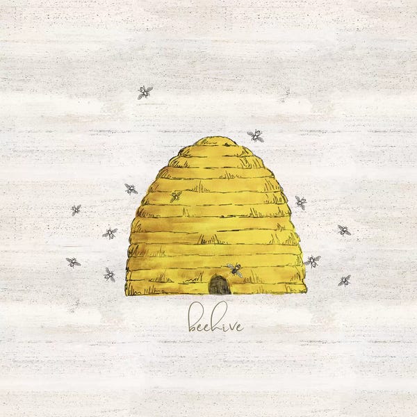 Tara Reed: Bee's Life V-Beehive by Tara Reed