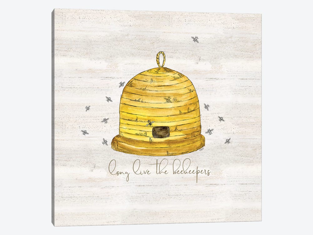 Bee's Life VII-Beekeeper by Tara Reed 1-piece Canvas Art