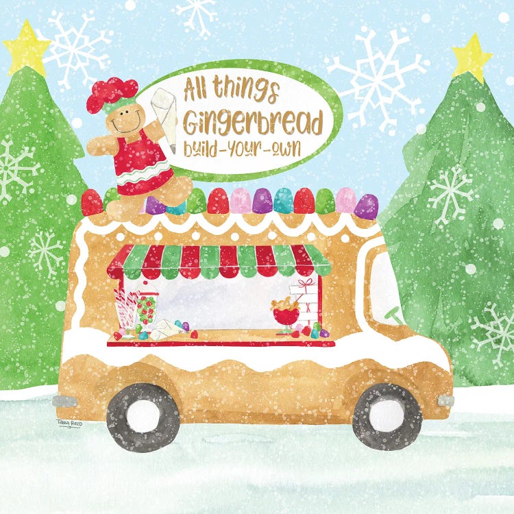 Food Cart Christmas I Gingerbread