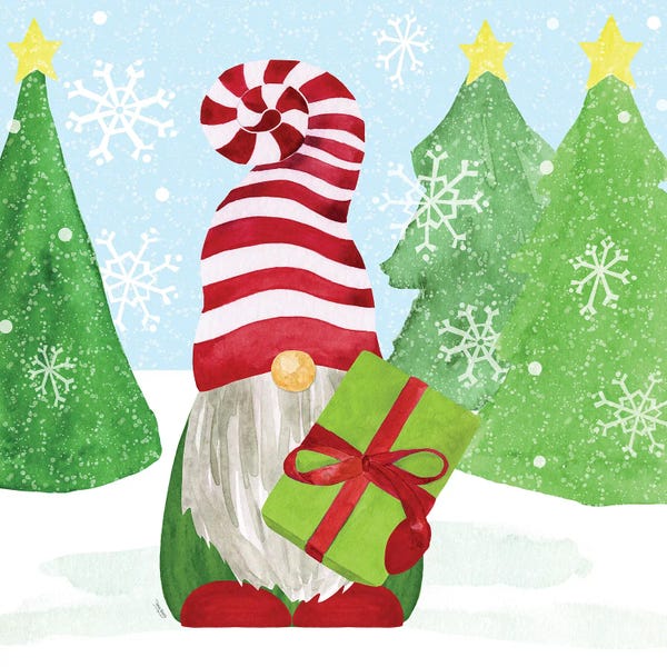 Tara Reed: Gnome For Christmas I by Tara Reed