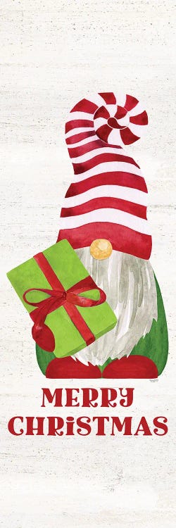 Gnome For Christmas Sentiment IV by Tara Reed wall art