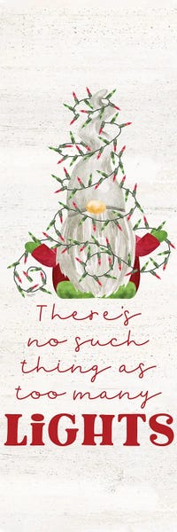 Tara Reed: Gnome For Christmas Sentiment III by Tara Reed