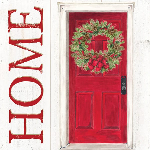 Home For The Holidays: Home for the Holidays Home Door by Tara Reed