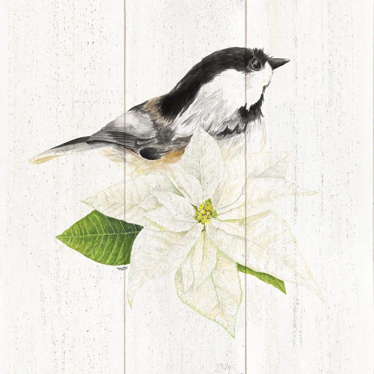 Peaceful Christmas Chickadee IV