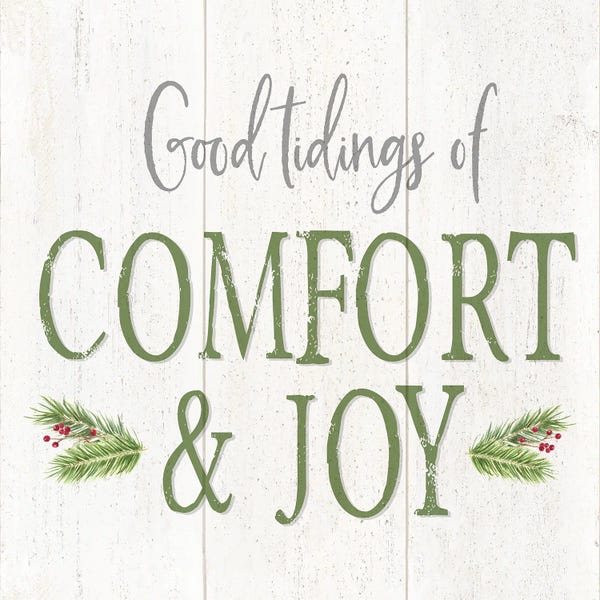 Tara Reed: Peaceful Christmas Square Comfort & Joy by Tara Reed