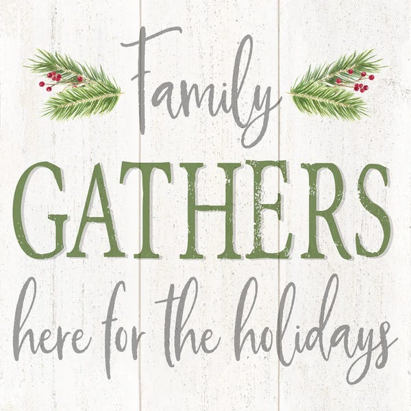 Home For The Holidays: Peaceful Christmas Square Gather  by Tara Reed