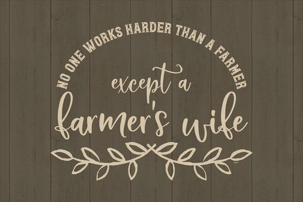 Tara Reed: Farm Life landscape I-Farmer's Wife by Tara Reed