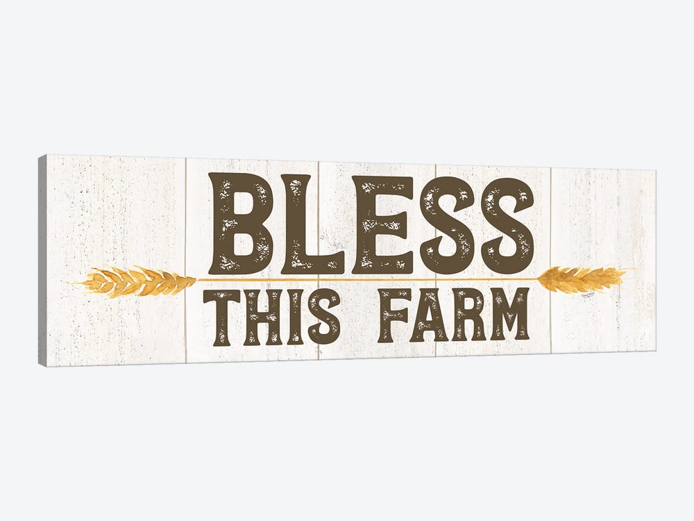 Farm Life Panel III-Bless this Farm by Tara Reed 1-piece Art Print