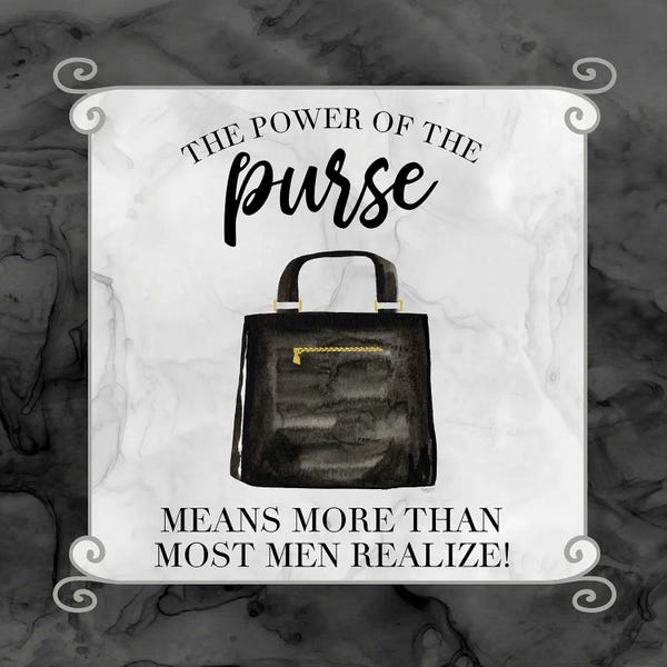 Bags & Purses: Fashion Humor VI-Power of the Purse by Tara Reed