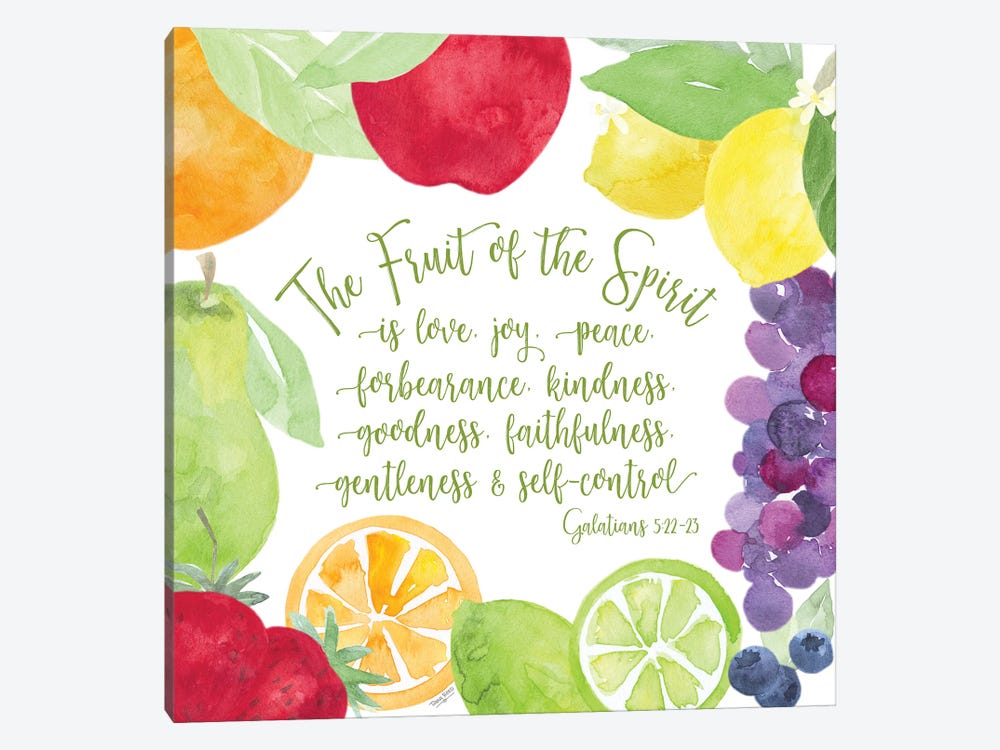 Fruit of the Spirit I-Fruit 1-piece Canvas Art Print