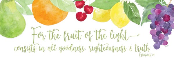 Tara Reed: Fruit of the Spirit panel I-Fruit by Tara Reed