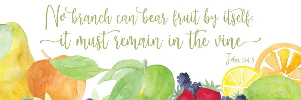Tara Reed: Fruit of the Spirit panel II-Vine by Tara Reed