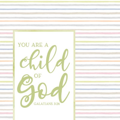 Girl Inspiration II-Child of God by Tara Reed metal wall art