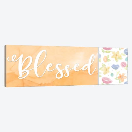 Girl Inspiration panel III-Blessed Canvas Print #TRE487} by Tara Reed Art Print