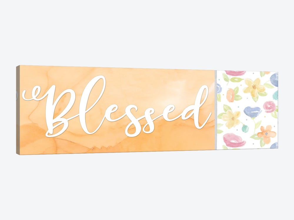Girl Inspiration panel III-Blessed by Tara Reed 1-piece Canvas Art