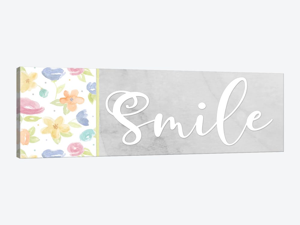 Girl Inspiration panel VIII-Smile by Tara Reed 1-piece Canvas Wall Art