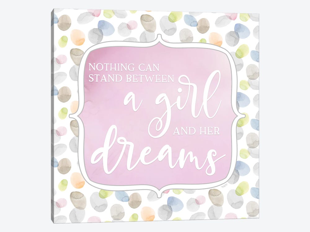 Girl Inspiration VI-Girl and her Dreams by Tara Reed 1-piece Canvas Art Print